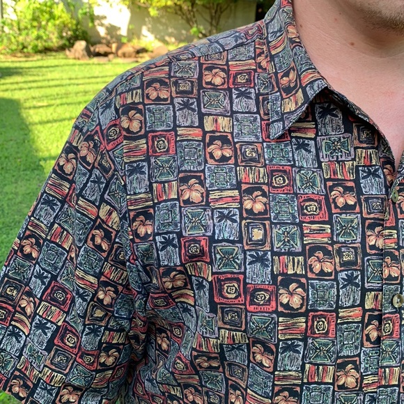 Vintage Tori Richard Aloha Shirt - Extra Large - Picture 4 of 8